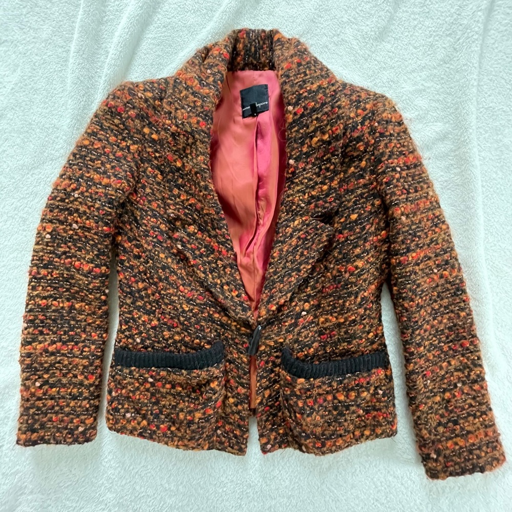 Nicole Miller Tweed Blazer